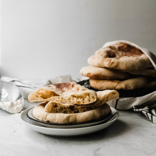 Homemade Pita Bread Recipe (Oven and Pizza Oven) - Those Someday Goals