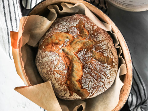 A Quick Method For Baking Country Bread