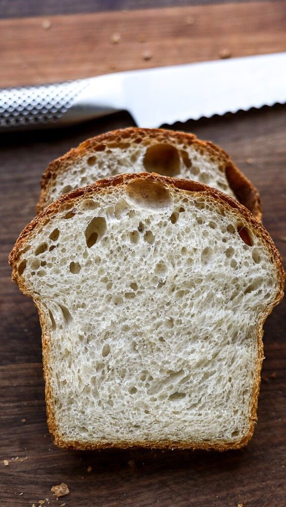 Light (Almost Airy) Sourdough Bread Recipe 